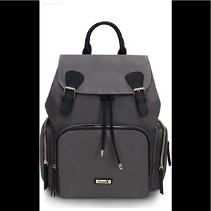GRAY DIAPER BAG BRAND NEW!!